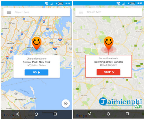 fake gps location