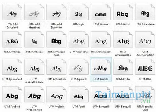 download font utm