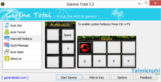 tai garena total