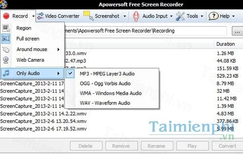 apowersoft free screen recorder