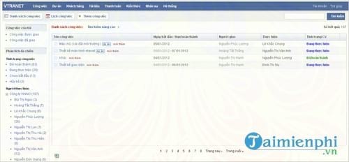 phan mem quan ly cong viec vtrannet