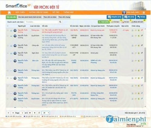 phan mem quan ly van phong smartoffice