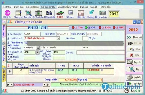 phan mem ke toan hanh chinh su nghiep a ana