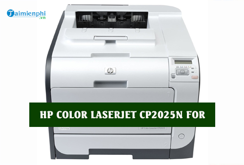 driver hp color laserjet cp2025n for mac