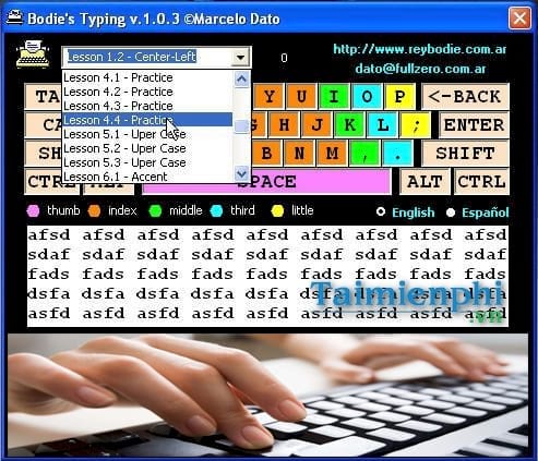 bodie s typing tutor