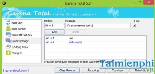 garena dota hotkey