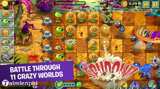 plants vs zombies 2 cho android