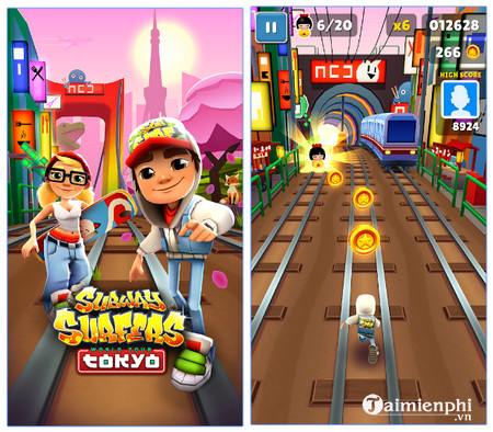 subway surfers cho android