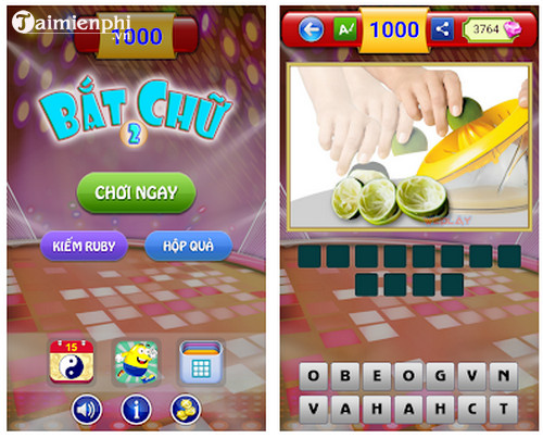 bat chu 2 cho android