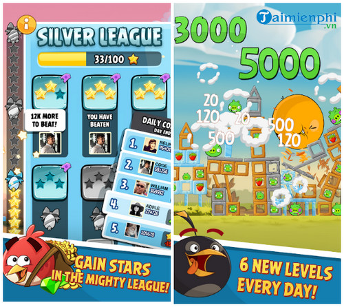 Download Angry Birds Cho Android - Game bắn chim hấp dẫn cho PC -taimi