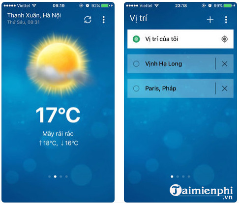3 cách sử dụng ứng dụng thời tiết trên iPhone, không phải ai cũng biết