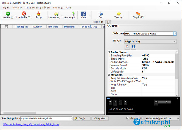free convert mp4 to mp3