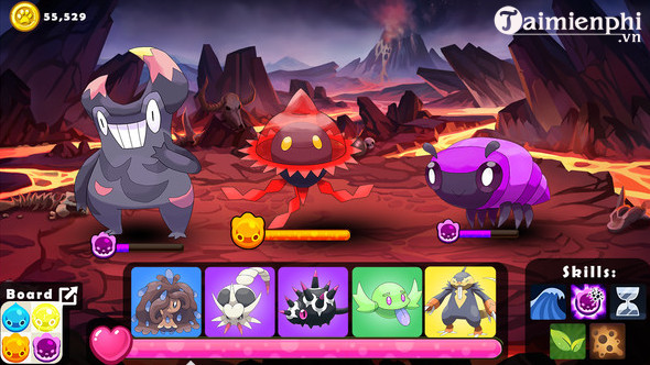 cute monsters battle arena