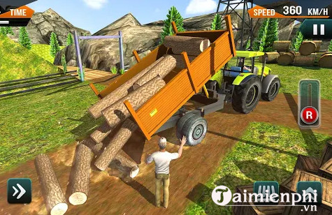 offroad tractor farming simulator