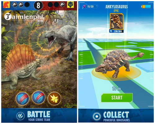 Download Jurassic World Alive Cho Android Game Săn Khủng Long Giống