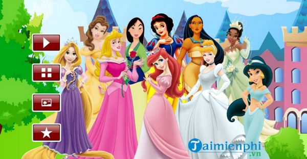 Download Dress Up Disney Gown Cho Windows 10 - Game Thay Đồ Công Chúa