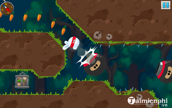 Sam Rabbit Game Tải Rabbit Samurai, game hành động cho Android,iPhone -taimienphi.vn