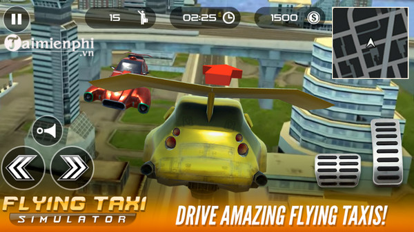 flying taxi simulator