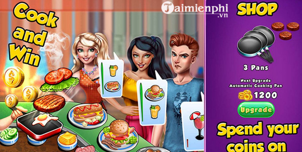 Download Restaurant Fever Mới Nhất - Game Quản Lý Nhà Hàng Cực Hấp Dẫn