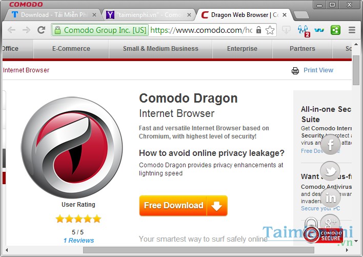 telecharger comodo dragon 2013 gratuit