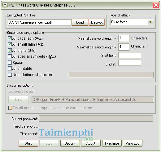 PDF Password Cracker Enterprise