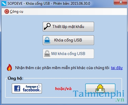 Khóa cổng USB