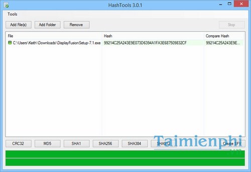 HashTools 4.8 instal