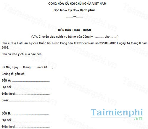 download bien ban thoa thuan