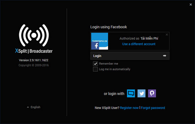 download xsplit