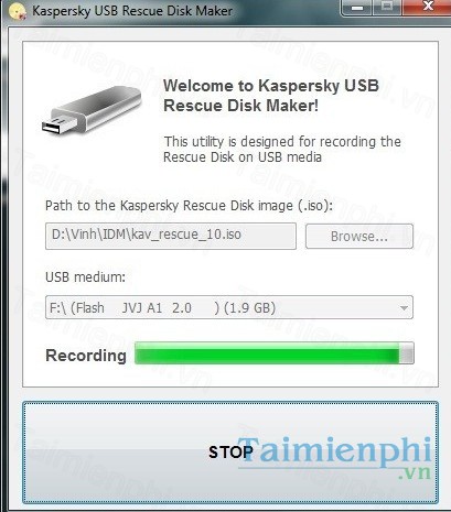 download kaspersky usb rescue disk maker
