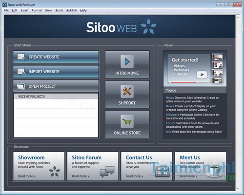 download sitoo web