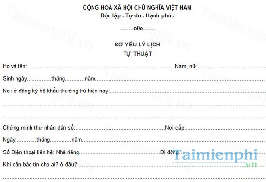 download so yeu ly lich hoc sinh