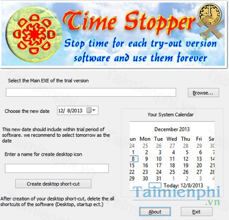 download time stopper