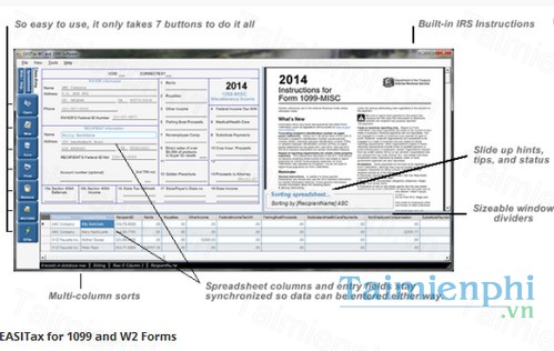 download easitax for 1099 and w2 forms