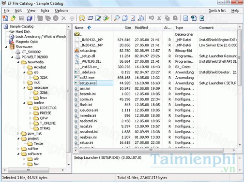 download ef file catalog