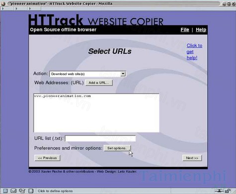 download httrack website copier 