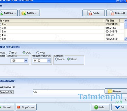 download alo rm to mp3 converter