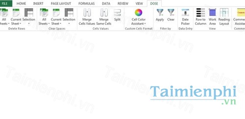 download dose for excel