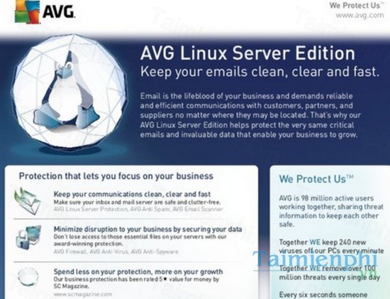 download avg linux server edition