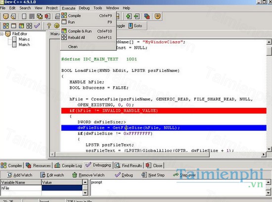 download bloodshed dev c
