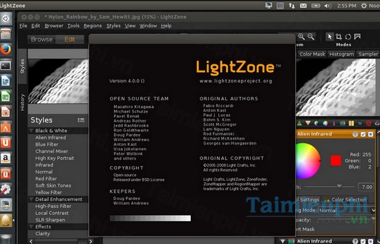 download lightzone for linux