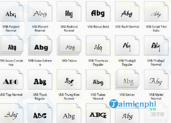 Font TCVN3