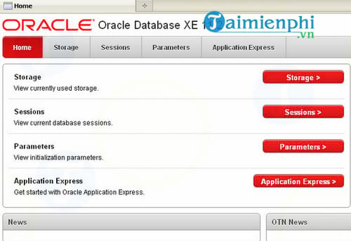 Oracle Database Express