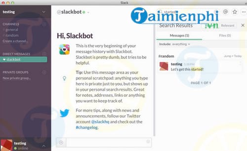 Slack for Mac