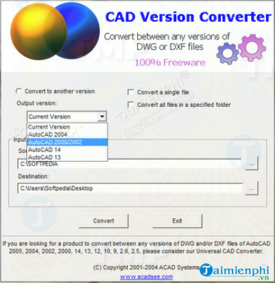 CAD Version Converter