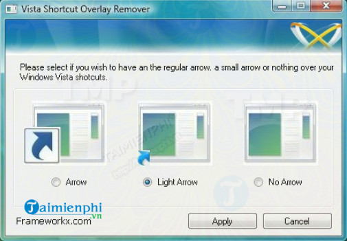 Vista Shortcut Overlay Remover