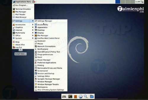Debian Live Xfce