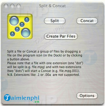 Split & Concat for Mac