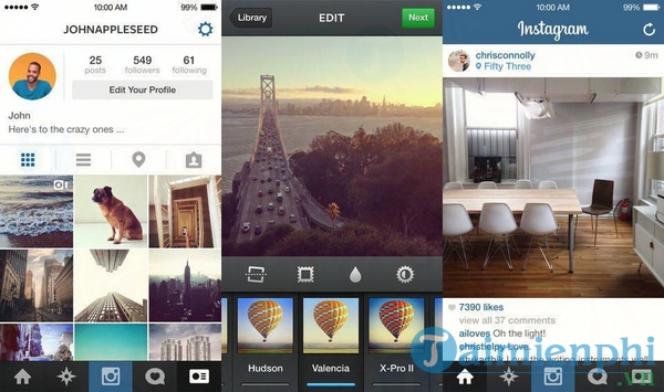 Instagram cho iOS