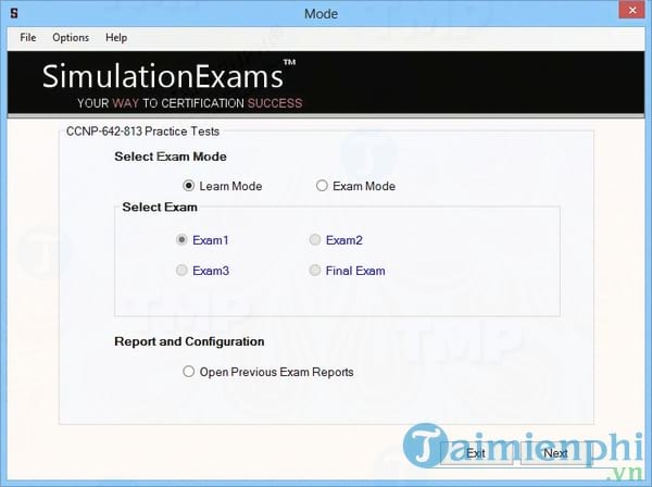 Exam Simulator for CCNP Switch 642 813